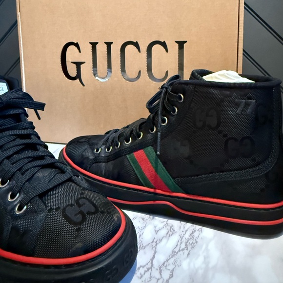 Gucci Off The Grid High Top Black GG - Picture 4 of 15